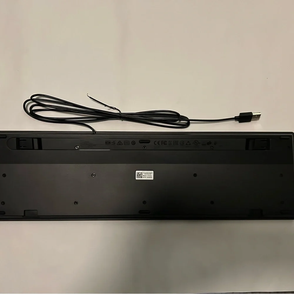 Dell Black Wired Keyboard
